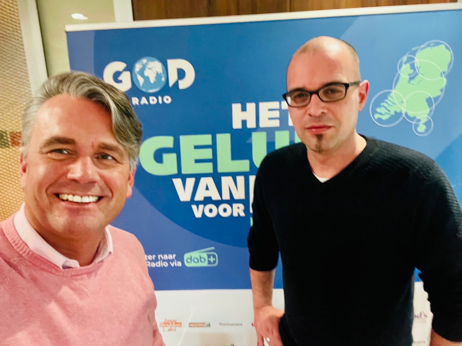 Robin Prijs en Bas Emons bij GOD Radio