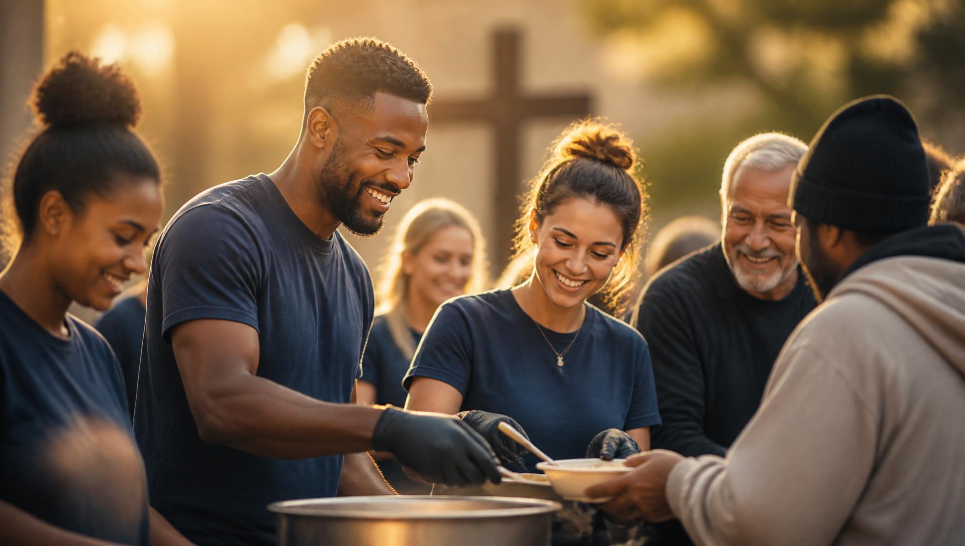 Mensen die samen dienen bij LoveUnlimited Ministries
